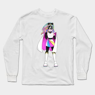 CMYK Inspired Superhero Long Sleeve T-Shirt